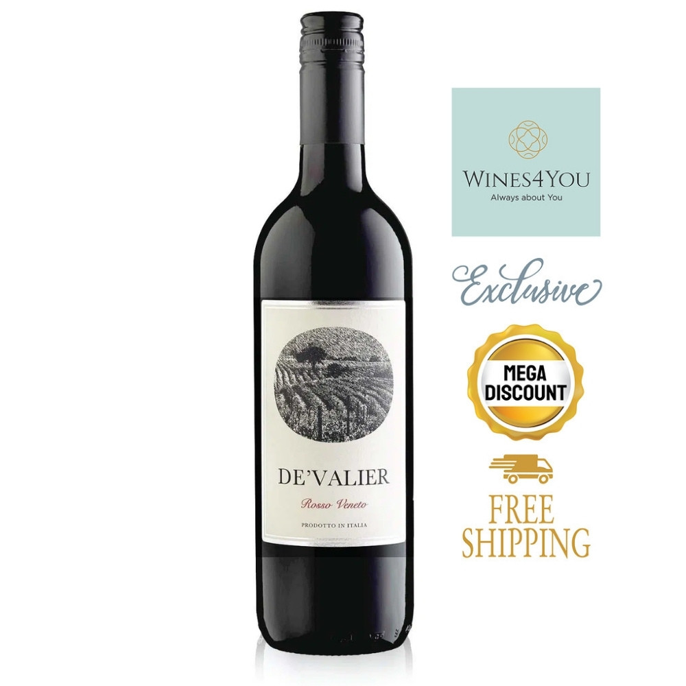 De Valier Rosso Italy Red Wine 2023